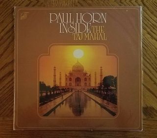 Paul Horn / Inside The Taj Mahal German 1983 Kuckkuck Lp