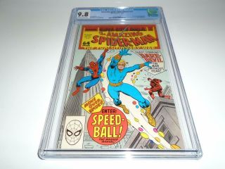 Spider - Man Annual 22 Cgc 9.  8 1st Appearance Of Speedball