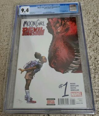 Moon Girl And Devil Dinosaur 1 Cgc 9.  4 1st Appearance Of Lunella Lafayette