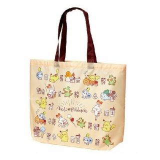 Mister Donut " Misdo " X Pokemon 2020 Lucky Bag Limited Tote Bag Brown Handle