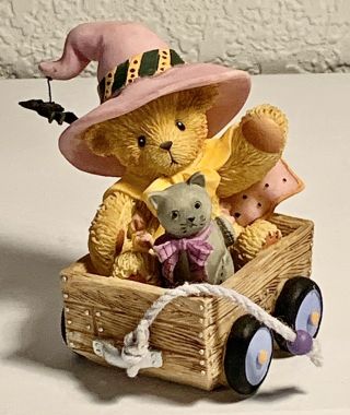 Cherished Teddies It Only Took A Little Magic To Enchant My Heart 2003 Cat Wagon