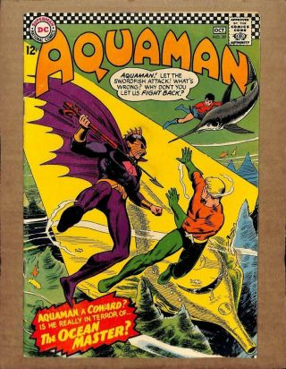 Aquaman 29 - Higher Grade - Dc 1966 - Black Manta App