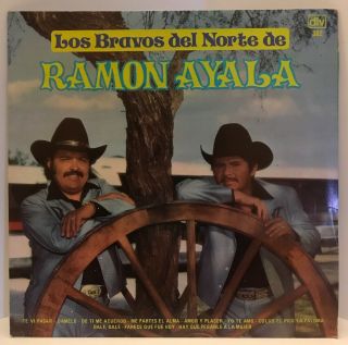 Los Bravos Del Norte De Ramon Ayala Te Vi Pasar Lp Vinyl Record.  Dlv 382