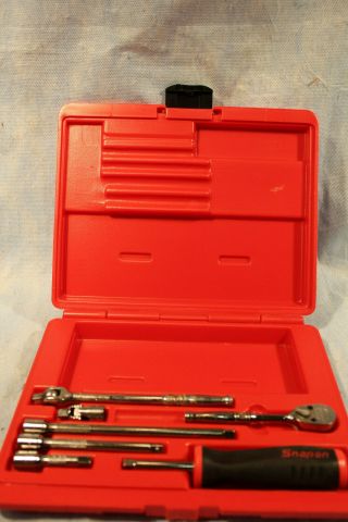 Snap - On 107atmpb 1/4 Inch Drive Socket Set In Case