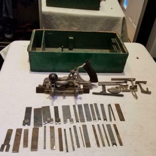 Stanley No.  45 Plane And Cutters