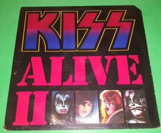 Kiss Alive Ii 1977 Casablanca 2 Lp Vinyl Set Gatefold Cover Ass Kickin