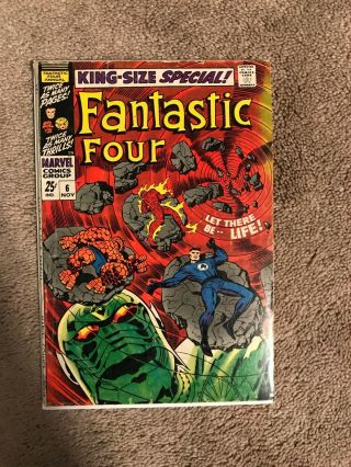 Fantastic Four Annual 6 (nov 1968,  Marvel) First Appearance Of Annihilius