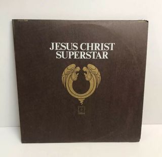 Jesus Christ Superstar Rock Opera 2 Vinyl Lp Album 1970 Decca Records With Book