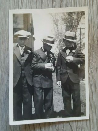 Found Photo Snapshot B&w 1930 