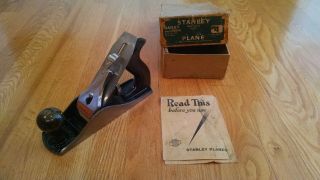 Stanley No.  4 Type 16 (1933 - 1941) Bailey Smooth Bottom Plane Woodworking Nos