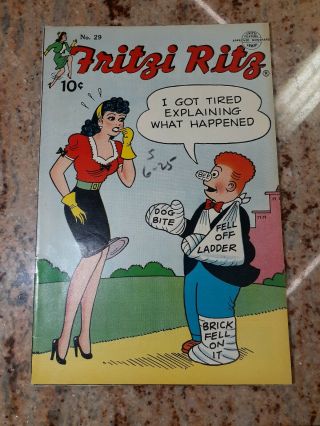 Fritzi Ritz No 29 Ernie Bushmiller United Comics Golden Age Comic 1953