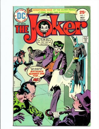 The Joker 1 The Clown Prince Of Crime (dc May 1975) Joker - Two Face - Batman