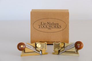Lie - Nielsen 98 And 99 Side Rabbet Planes Matched Pair