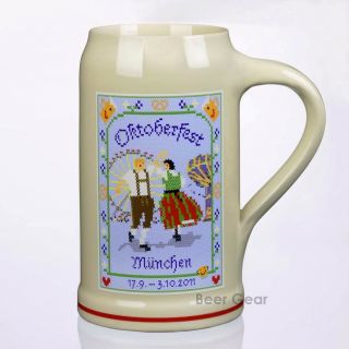 2011 Munich Oktoberfest Stein - 1 Liter - Mugs Stocked In Usa By Beer Gear