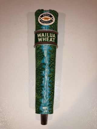 Kona Wailua Wheat Tap Handle Rare - Check My Other