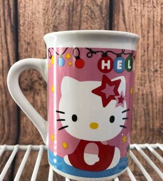 Hello Kitty Sanrio 2014 Christmas Ceramic Coffee Mug Cup Tea 3