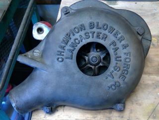 Blacksmith Champion Blower & Forge Company Lancaster Pa Usa