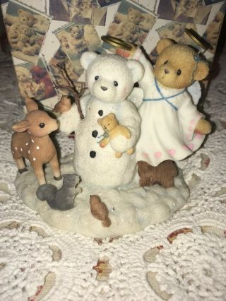 Cherished Teddies Angela Angel Bear Figurine 706809