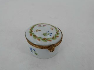 Vintage Limoges Castel Porcelain Trinket Box