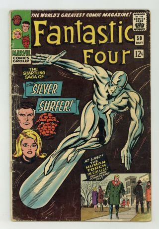 Fantastic Four 50 Fr/gd 1.  5 1966