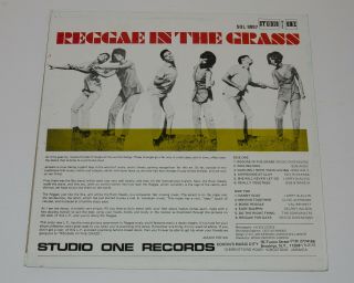 REGGAE IN THE GRASS Studio One SOL 9007 LP VG,  Vinyl 2