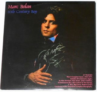 Marc Bolan (t.  Rex) - 20th Century Boy - 1981 Australia Double 12 " Lp Vinyl