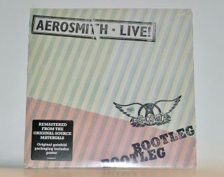 Aerosmith: Live Bootleg (2) Vinyl Lp Record Set 2019 - W/poster