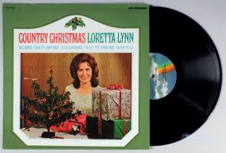 Loretta Lynn - Country Christmas (1980) Vinyl Lp • Holiday