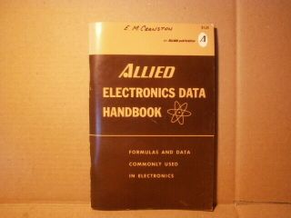 Allied Electronics Data Handbook - Formulas / Data - Allied Radio Shack 1971 Sc