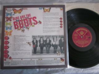 THE BOOTS LP - HERE ARE THE BOOTS / GERMAN GARAGE PSYCH MONSTER 2