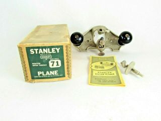 Minty Stanley 71 Router Plane With Fence And Depth Stop T5704