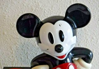 Disney Mickey Mouse AT&T Novelty Push Button Telephone with RED Handset 2