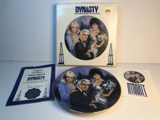 Royal Orleans Dynasty Tv Show Collectors Plate China Vintage W/ Box