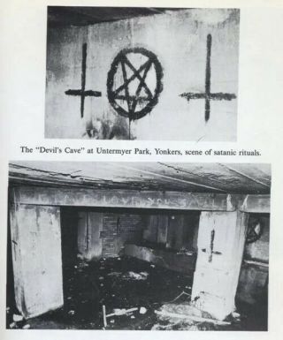 ARTIFACT FROM DEVIL ' S CAVE,  SATANIC LAVEY CROWLEY BAPHOMET RITUAL WITCHCRAFT 2