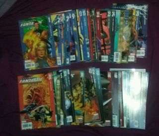 Ultimate Fantastic Four 1 To 60 Complete Run Annual 62 Issue Marvel Comics