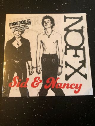 Nofx Sid And Nancy On Record Store Day Red Vinyl.  Never Played