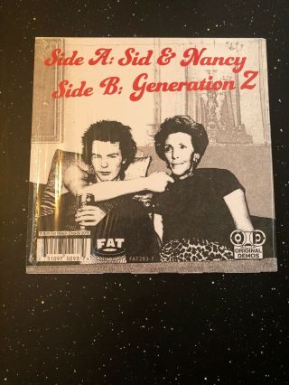 Nofx Sid And Nancy On Record Store Day Red Vinyl.  Never Played 2