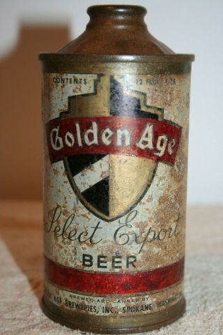 Golden Age Beer 12 Oz Irtp Lp Cone Top By Golden Age Breweries In Spokane,  Wa.
