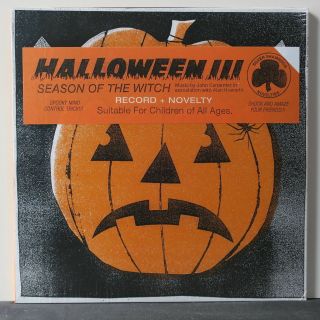 Halloween 3 Soundtrack - Orange W/ Black Color In Color Vinyl