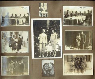 Judaica Antique Family Photo Album of a Jewish Czech Officer,  250 photos,  1930 ' s 3