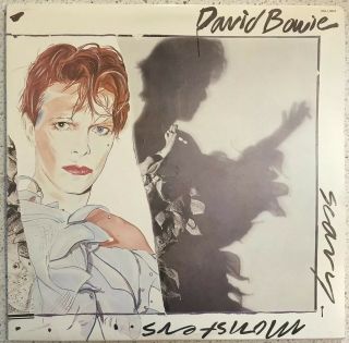 David Bowie Scary Monsters 1980 Vinyl Lp - Rca Records Aql1 3647