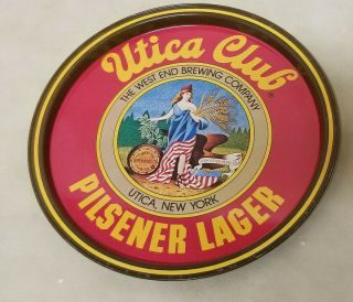 Vintage Utica Club Pilsner Lager The West End Brewing Company Utica York (2)