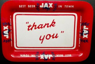 Jax " Best Beer In Town " Tip Tray