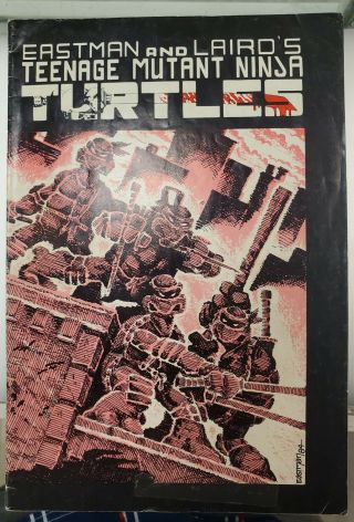 Teenage Mutant Ninja Turtles 1 3rd Print 1985 Eastman Laird Mirage