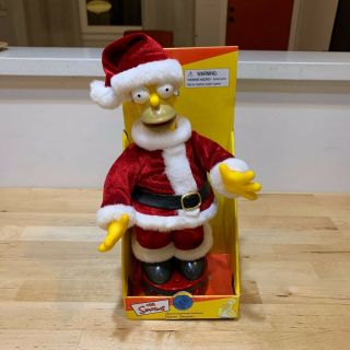 The Simpsons Mini Dancing Holiday Homer Simpson