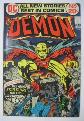 The Demon 1 Dc Comics 1972 Jack Kirby Origin & 1st Appearance The Demon