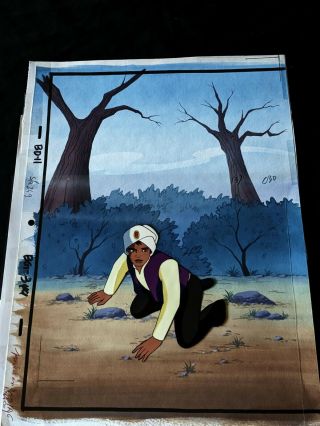 The Real Adventures Of Jonny Quest 1996 Haji Cel And Painted Background