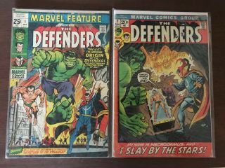 Marvel Feature 1 (1971) 1st App Of The Defenders And The Defenders 1 (1972)