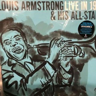 Louis Armstrong Live In 1956 Lpblack Friday Record Store Day Rsd 2019 New/sealed