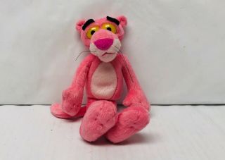 Pink Panther Plush Stuffed Animal 8 Inches 2005 Bean Plushie Cute Collectible